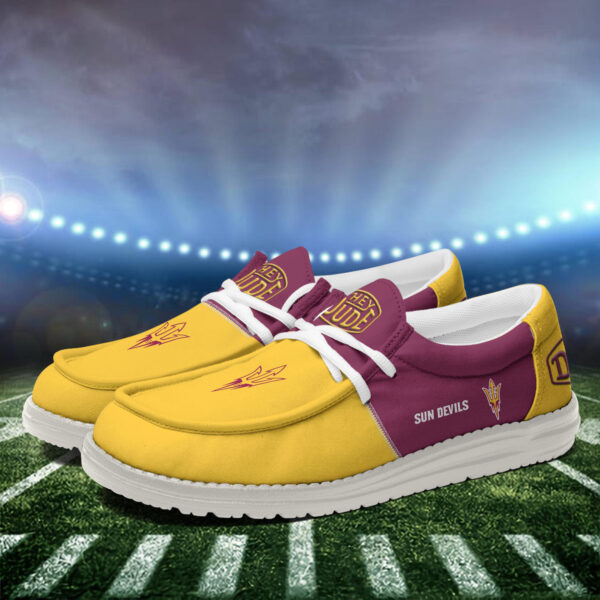 Tubopro Arizona State Sun Devils Personalized Hey Dude Shoes For Men And Women - Image 4