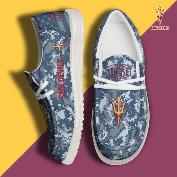 Tubopro Arizona State Sun Devils Personalized Hey Dude Shoes For Men And Women