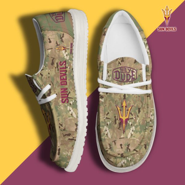 Tubopro Arizona State Sun Devils Personalized Hey Dude Shoes For Men And Women