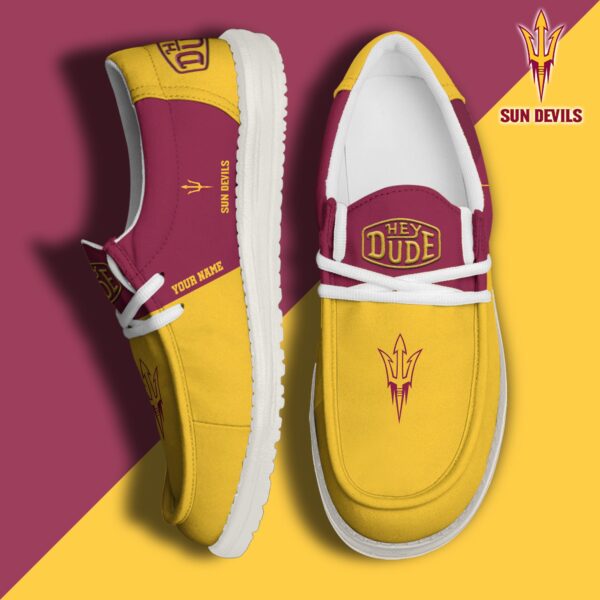 Tubopro Arizona State Sun Devils Personalized Hey Dude Shoes For Men And Women