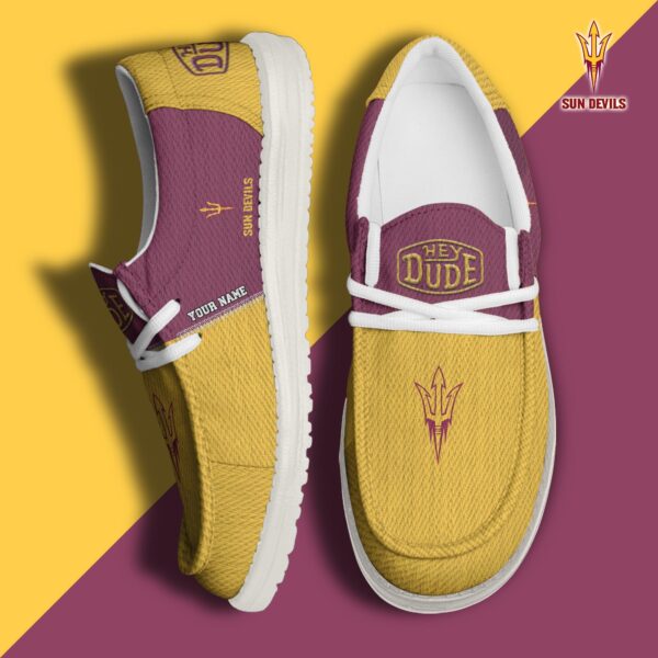 Tubopro Arizona State Sun Devils Personalized Hey Dude Shoes For Men And Women