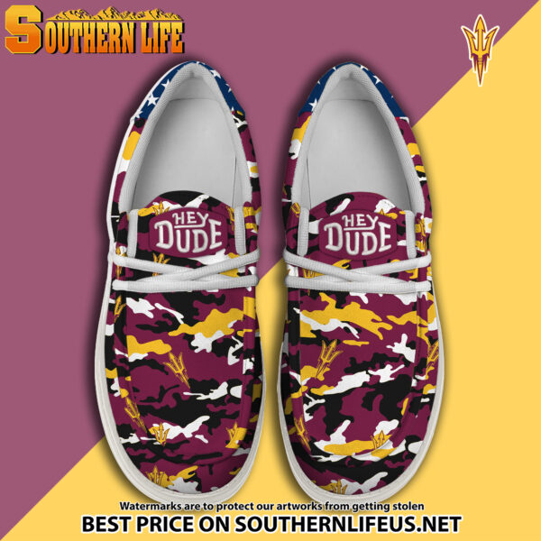 Tubopro Arizona State Sun Devils Personalized Hey Dude Shoes For Men And Women