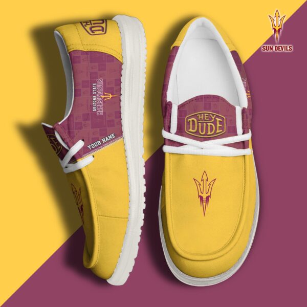 Tubopro Arizona State Sun Devils Personalized Hey Dude Shoes For Men And Women