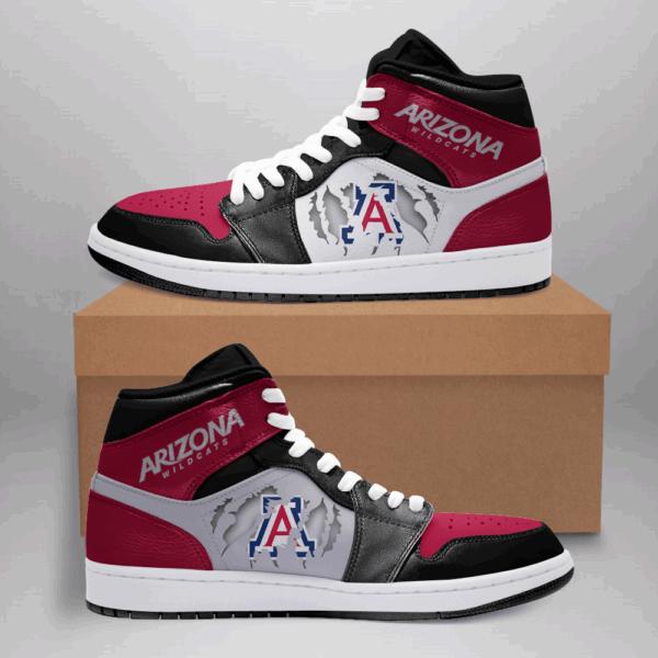 Tubopro Arizona Wildcats AJ1 High Sneakers Shoes For Men And Women