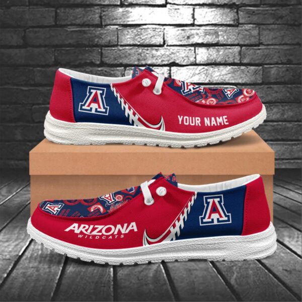 Tubopro Arizona Wildcats Hey Dude Shoes For Men And Women - Image 5