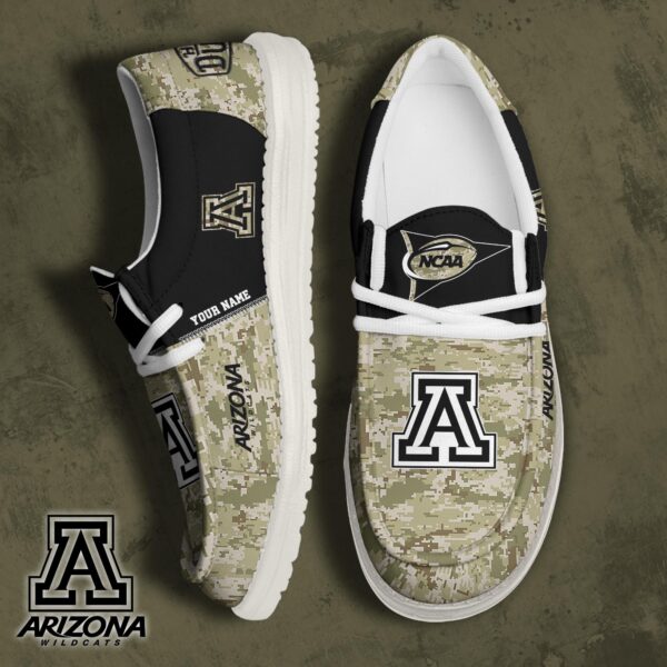 Tubopro Arizona Wildcats Personalized Hey Dude Shoes For Men And Women