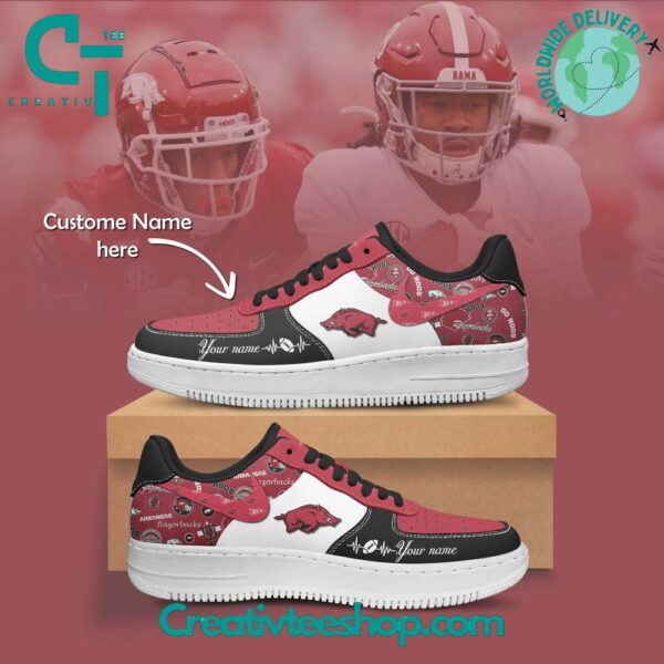 Tubopro Arkansas Razorbacks Air Low-Top Sneakers Shoes For Men And Women