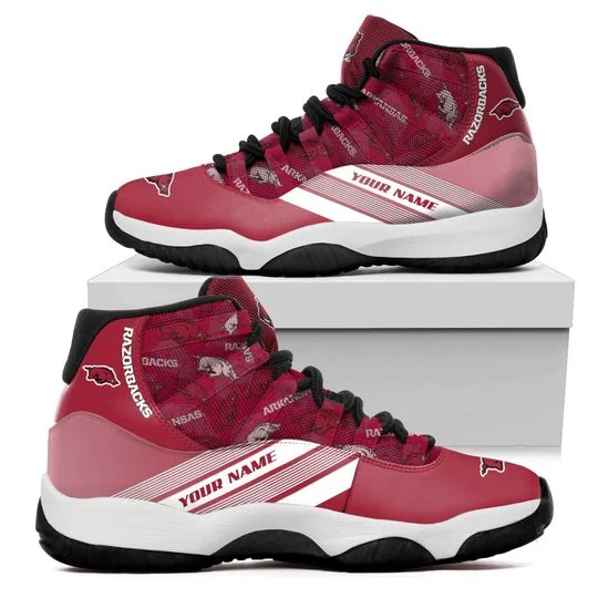 Tubopro Arkansas Razorbacks AJ13 Sneakers Shoes For Men And Women