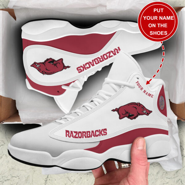 Tubopro Arkansas Razorbacks AJ13 Sneakers Shoes For Men And Women