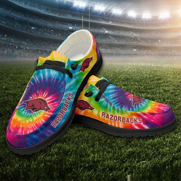 Tubopro Arkansas Razorbacks Hey Dude Shoes For Men And Women - Image 3