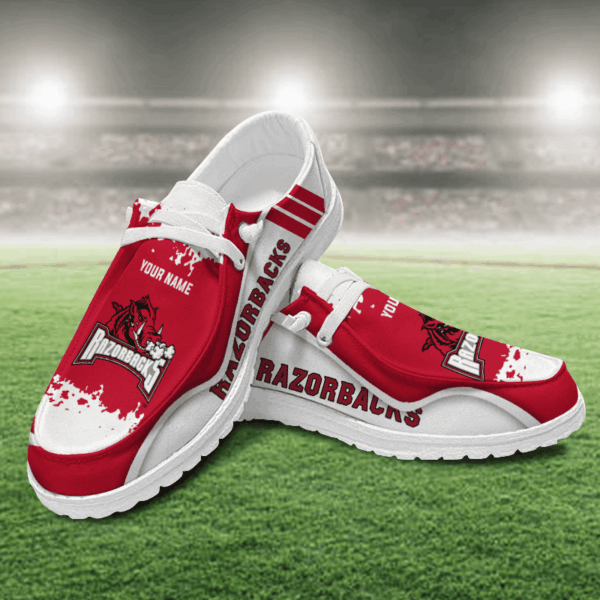 Tubopro Arkansas Razorbacks Hey Dude Shoes For Men And Women