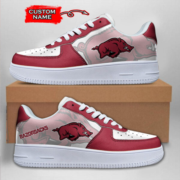 Tubopro Arkansas Razorbacks NCAA Air Low-Top Sneakers Shoes For Men And Women