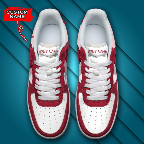 Tubopro Arkansas Razorbacks NCAA Air Low-Top Sneakers Shoes For Men And Women - Image 4