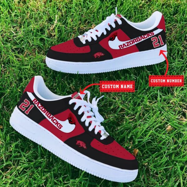 Tubopro Arkansas Razorbacks NCAA Air Low-Top Sneakers Shoes For Men And Women