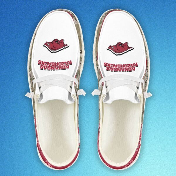 Tubopro Arkansas Razorbacks Personalized Hey Dude Shoes For Men And Women - Image 3