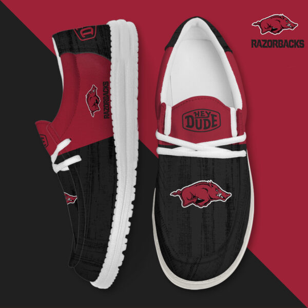 Tubopro Arkansas Razorbacks Personalized Hey Dude Shoes For Men And Women