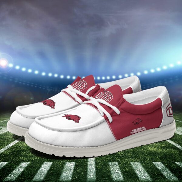 Tubopro Arkansas Razorbacks Personalized Hey Dude Shoes For Men And Women - Image 4