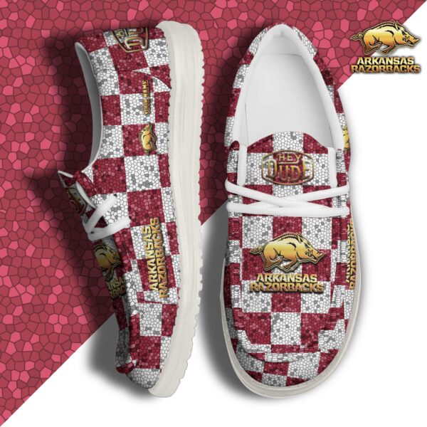 Tubopro Arkansas Razorbacks Personalized Hey Dude Shoes For Men And Women