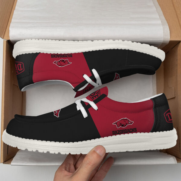 Tubopro Arkansas Razorbacks Personalized Hey Dude Shoes For Men And Women - Image 2