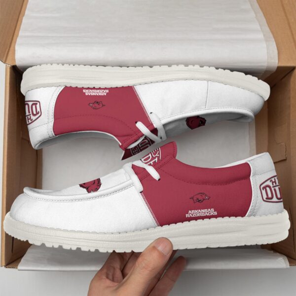 Tubopro Arkansas Razorbacks Personalized Hey Dude Shoes For Men And Women - Image 3