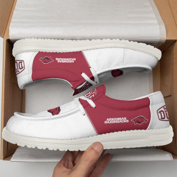 Tubopro Arkansas Razorbacks Personalized Hey Dude Shoes For Men And Women - Image 3