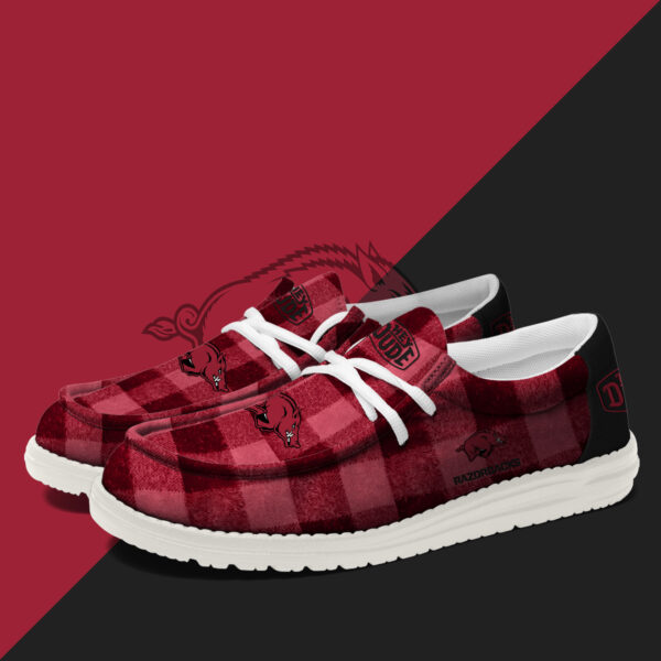Tubopro Arkansas Razorbacks Personalized Hey Dude Shoes For Men And Women - Image 2