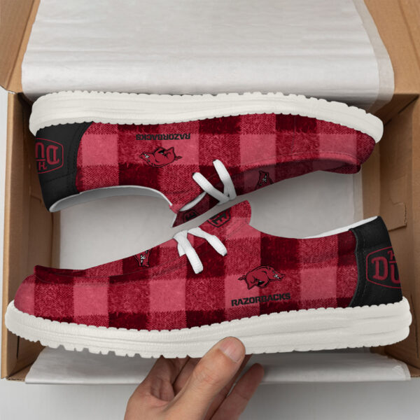 Tubopro Arkansas Razorbacks Personalized Hey Dude Shoes For Men And Women - Image 5