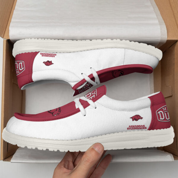 Tubopro Arkansas Razorbacks Personalized Hey Dude Shoes For Men And Women - Image 2
