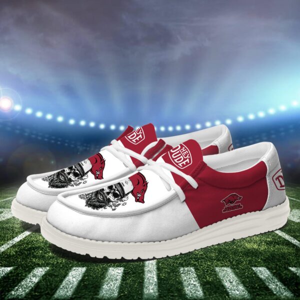 Tubopro Arkansas Razorbacks Personalized Hey Dude Shoes For Men And Women - Image 2