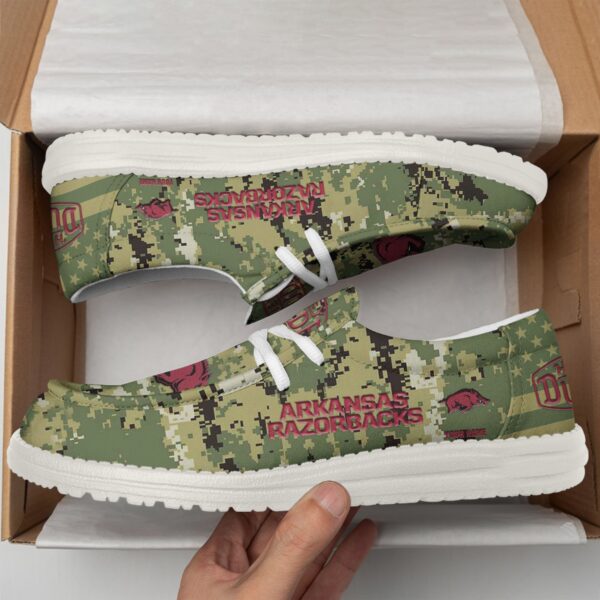 Tubopro Arkansas Razorbacks Personalized Hey Dude Shoes For Men And Women - Image 2