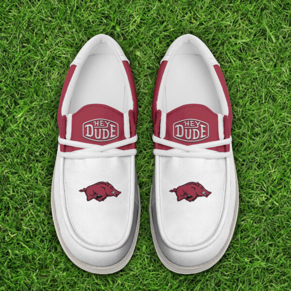 Tubopro Arkansas Razorbacks Personalized Hey Dude Shoes For Men And Women - Image 5