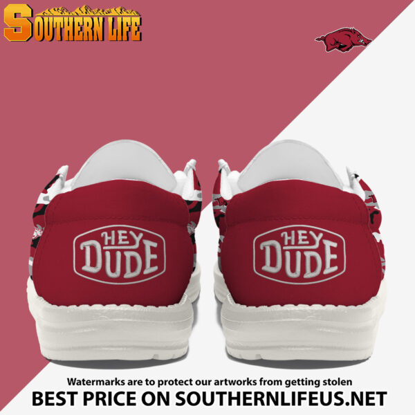 Tubopro Arkansas Razorbacks Personalized Hey Dude Shoes For Men And Women - Image 3