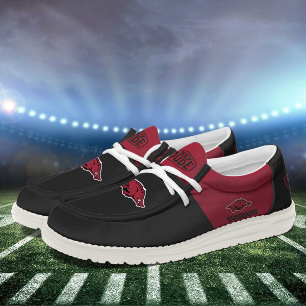 Tubopro Arkansas Razorbacks Personalized Hey Dude Shoes For Men And Women - Image 3