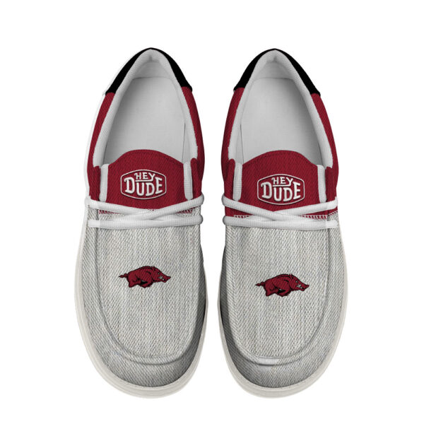 Tubopro Arkansas Razorbacks Personalized Hey Dude Shoes For Men And Women - Image 4