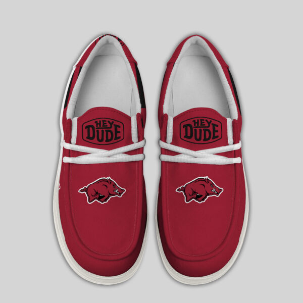 Tubopro Arkansas Razorbacks Personalized Hey Dude Shoes For Men And Women - Image 4