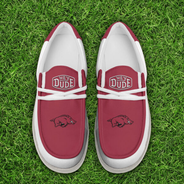 Tubopro Arkansas Razorbacks Personalized Hey Dude Shoes For Men And Women - Image 4
