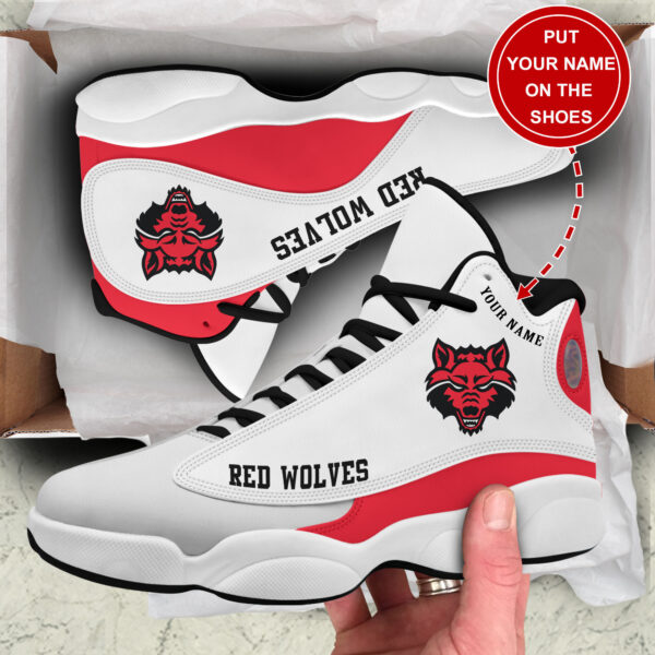 Tubopro Arkansas State Red Wolves AJ13 Sneakers Shoes For Men And Women