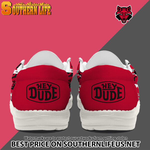 Tubopro Arkansas State Red Wolves Personalized Hey Dude Shoes For Men And Women - Image 3