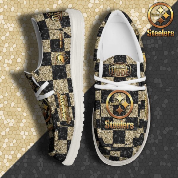 Tubopro Army Black Knights Personalized Hey Dude Shoes For Men And Women