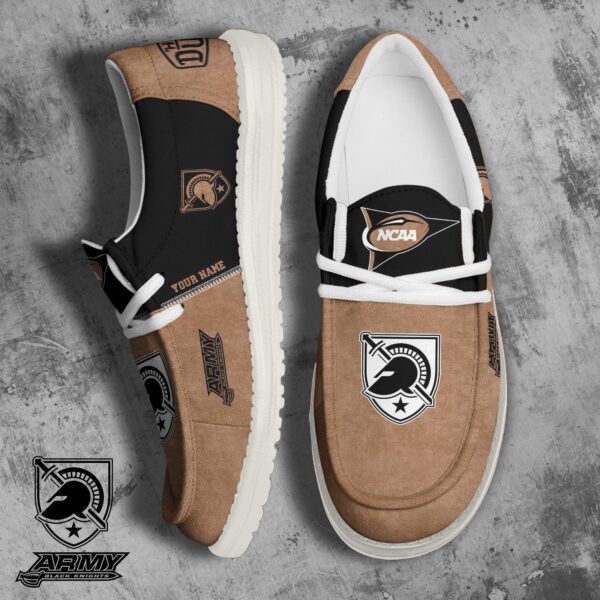 Tubopro Army Black Knights Personalized Hey Dude Shoes For Men And Women