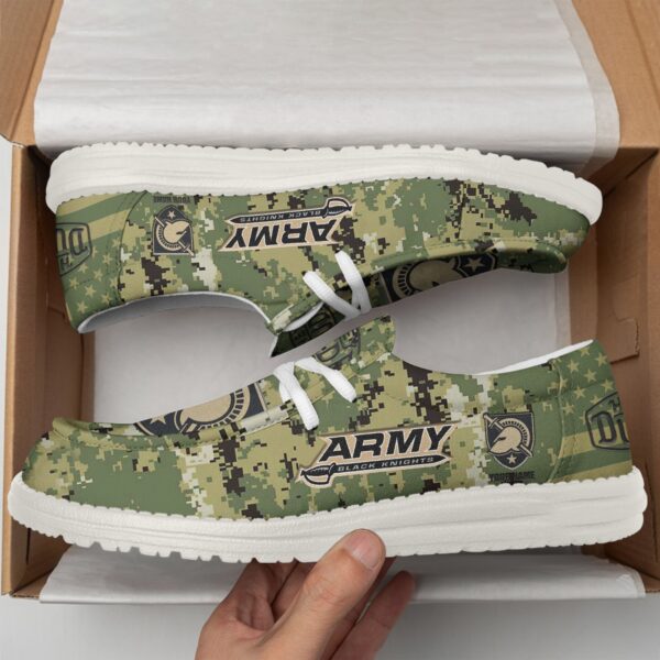 Tubopro Army Black Knights Personalized Hey Dude Shoes For Men And Women - Image 2