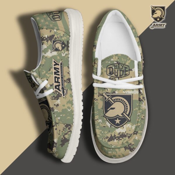 Tubopro Army Black Knights Personalized Hey Dude Shoes For Men And Women
