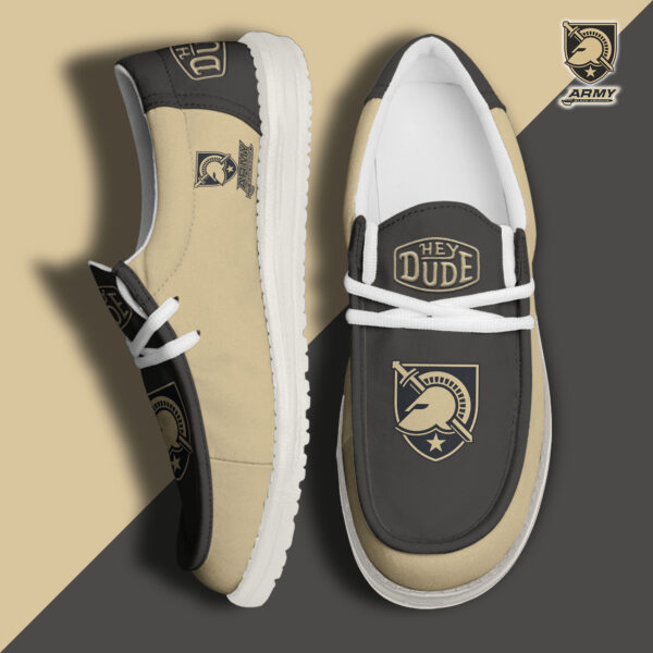 Tubopro Army Black Knights Personalized Hey Dude Shoes For Men And Women
