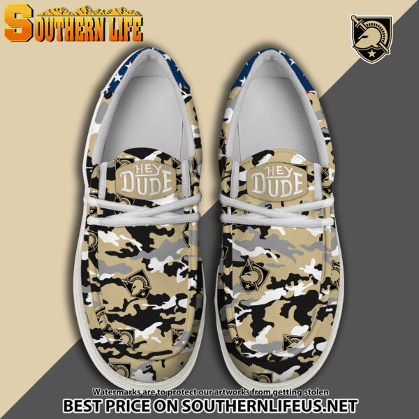 Tubopro Army Black Knights Personalized Hey Dude Shoes For Men And Women