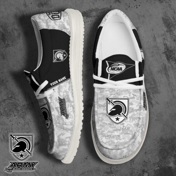 Tubopro Army Black Knights Personalized Hey Dude Shoes For Men And Women