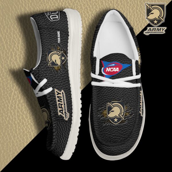 Tubopro Army Black Knights Personalized Hey Dude Shoes For Men And Women