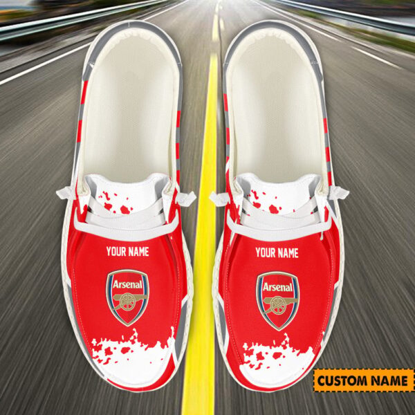 Tubopro Arsenal Personalized Hey Dude Shoes For Men And Women - Image 2