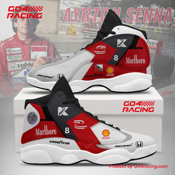 Tubopro Aryton Senna AJ13 Sneakers Shoes For Men And Women