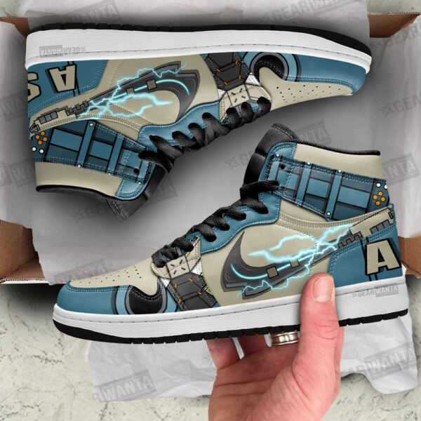 Tubopro Ash Apex AJ1 High Sneakers Shoes For Men And Women - Image 3