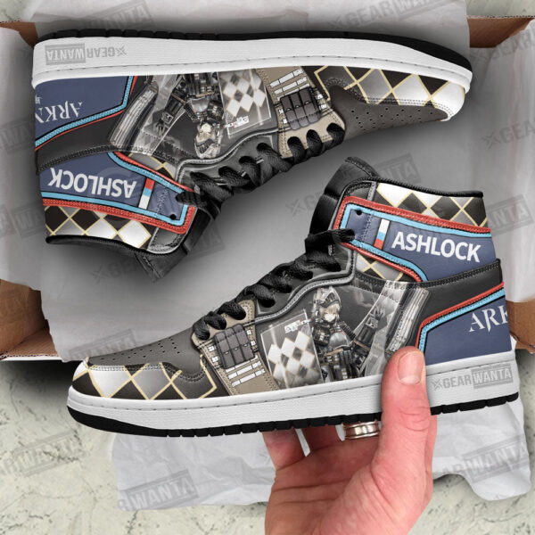 Tubopro Ashlock Arknights AJ1 High Sneakers Shoes For Men And Women - Image 2